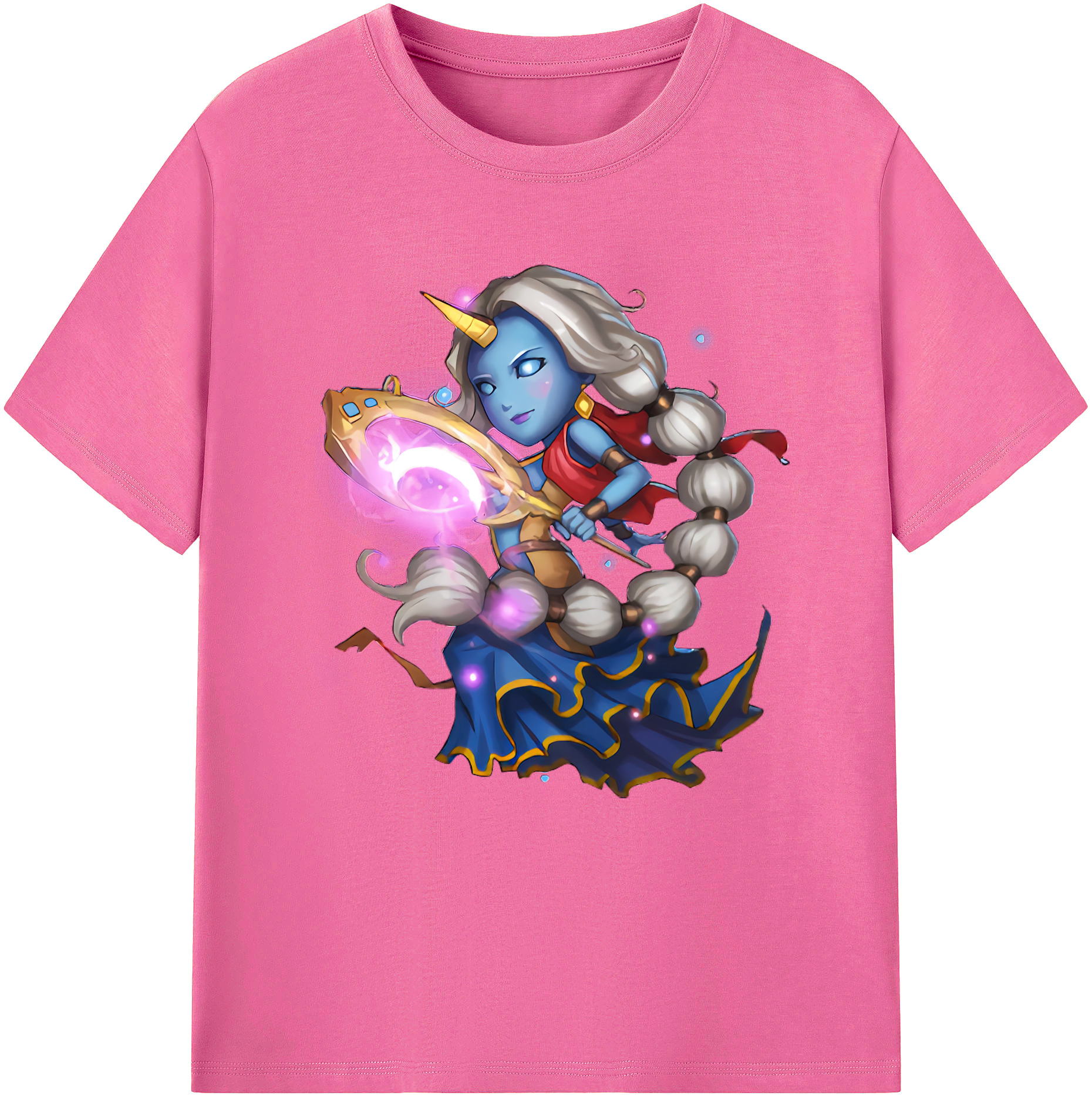 （画像用） リーグ・オブ・レジェンド League of Legends LOL レディースカジュアルプリントTシャツ（綿100％）
